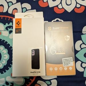 BRAND NEW.. OnePlus 9 phone case & BRAND NEW Tempered Glass screen protector